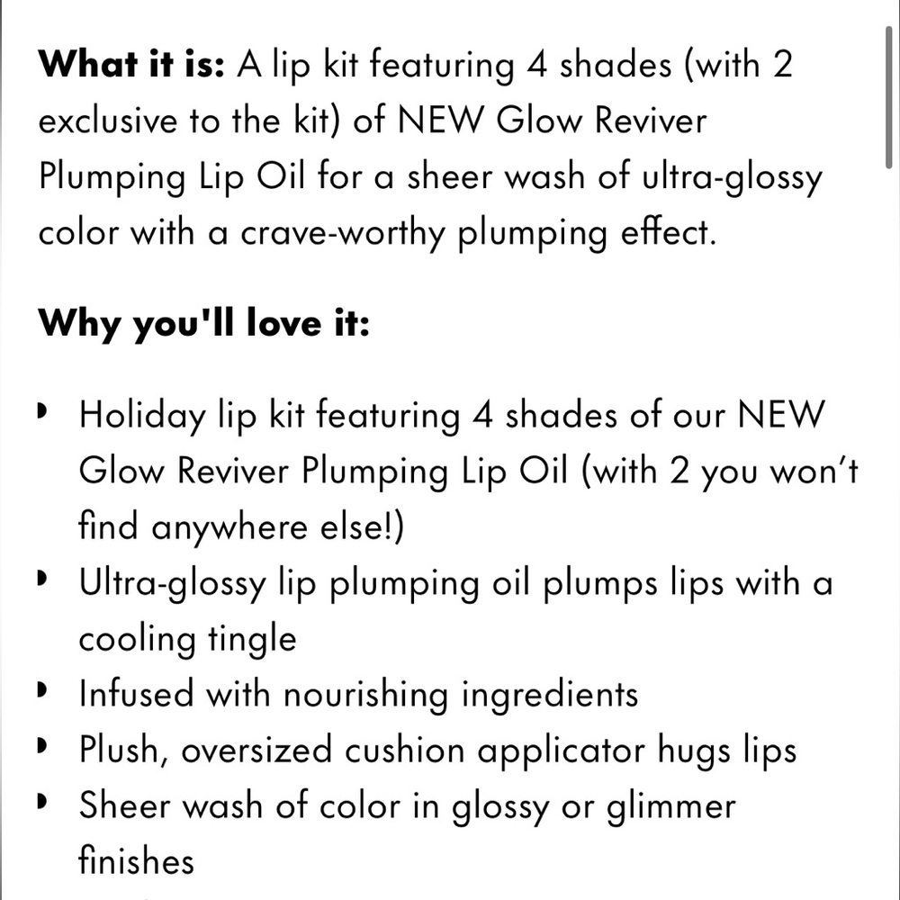 e.l.f. Glow Reviver Plumping Lip Oil Kit, NEW - Picture 7 of 8